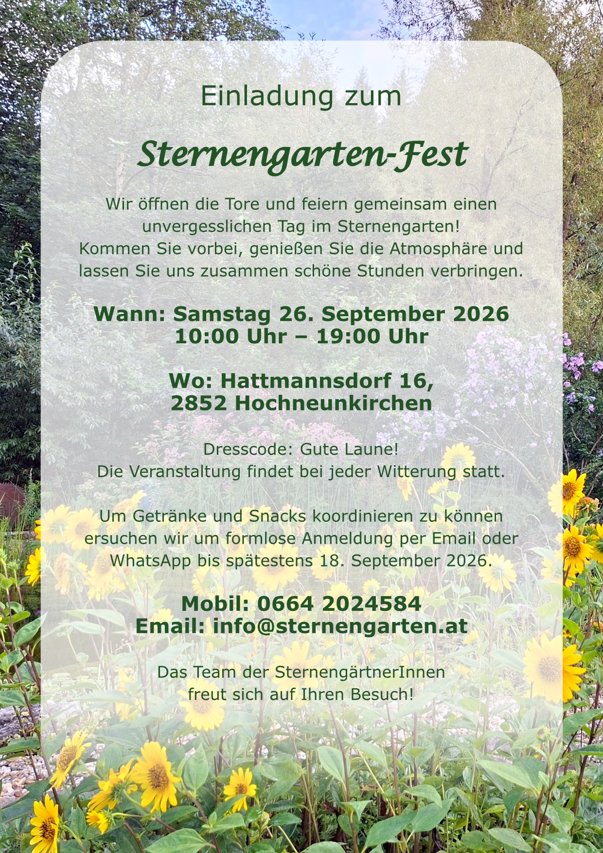 Sommerpause